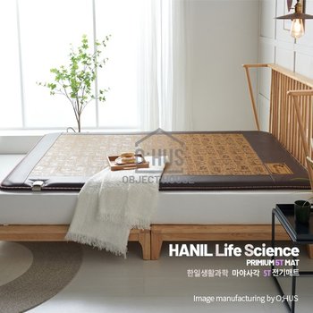 [한일생활과학]  프리미엄 5T 마야사각 전기매트 더블 1난방 140*200cm/두께 5CM