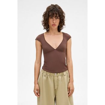 어반 Outfitters BDG 아웃피터스 제타임 캡 슬리브 기본 티셔츠 초콜릿 7476008