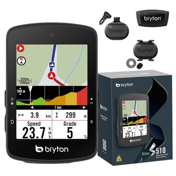 [해외] 브라이턴 Bryton Rider S510T 사이클 컴퓨터 사이콘 자전거 네비게이션