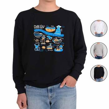 맨투맨 전색상 국내여행 경상도 대구 프린트셔츠