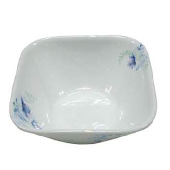 우아한 블루 플로럴 습볼 대접 16.5cm - 식탁을 빛내는 아이템