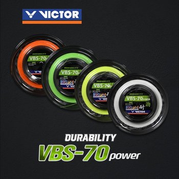 빅터 VBS-70P 배드민턴 스트링 200m VBS70P 롤거트