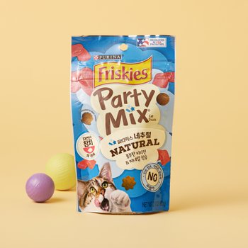 롯데네슬레코리아 프리스키 파티믹스 네추럴 참치 60g