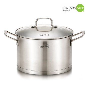 리빙아트 에센셜 인덕션 스텐 냄비 곰솥 28cm