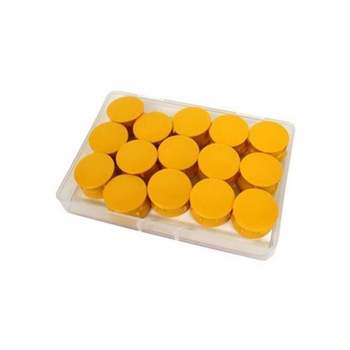 마그피아 GN74QZ62 초강력 칼라원형자석홀더 중 노랑 MFMH-27-3