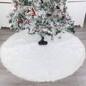 스노우 UM51WL27 화이트 트리스커트 120cm 트리꾸미기 트리덮개