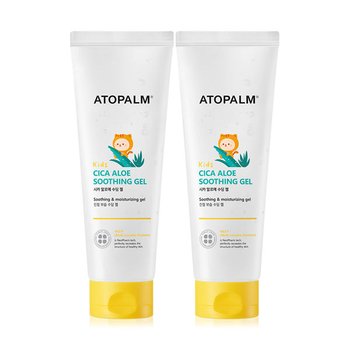 키즈 시카 알로에 수딩 젤 250ml X 2개 +MLE 로션 20ml 2개 _P336898567