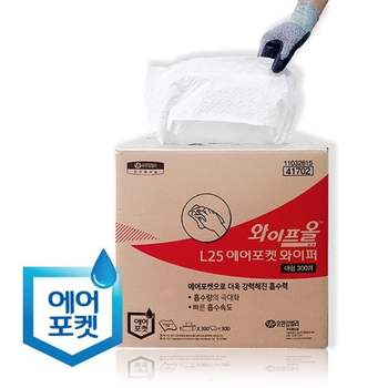 에어포켓 와이프올41702 와이프올L25 41702 대형산업용와이퍼