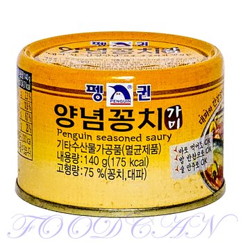 [오늘출발] 펭귄 양념꽁치가미 140g