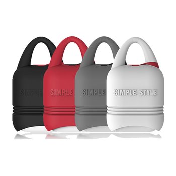 아이스마일 i-smile 에어팟 심플스타일 실리콘케이스 휴대용 1세대 2세대 무선충전 유선충전용 호환