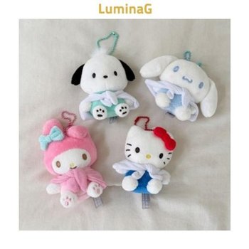 키링 산리오 포차코 포근 담요 헬로키티 시나모롤 마이멜로디 인...