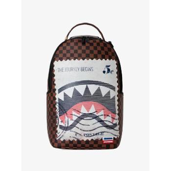 26 FW 스프레이그라운드 USPS 샤크 스탬프 그래픽 프린트 백팩 910B9296NS