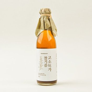 [선물세트] 고소미가 저온압착 참기름 350ml x 2병