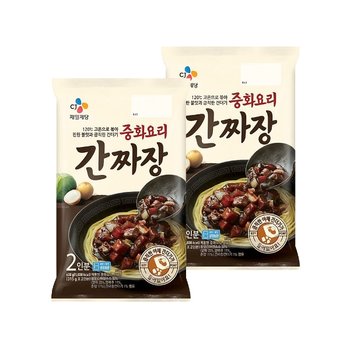 CJ 중화요리 간짜장 2인분(630g) x2개