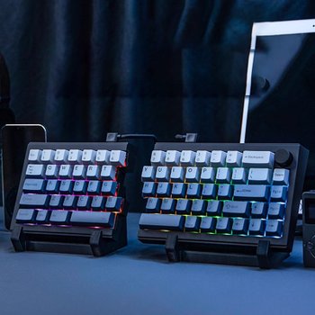 [해외] EPOMAKER Split65 분체형 무선 기계식 키보드 QMK/VIA지원 3000mAh