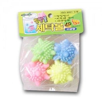 코텍 Q2Q2U0J4 빙빙볼 세탁볼 6P