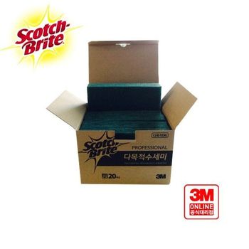 96 255AAJ44 3M주방용품 다목적 수세미 20입 스카치브라이트