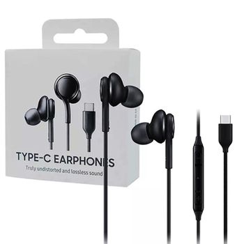 C타입 이어폰 고성능 커널형 이어폰 S20/노트/프로