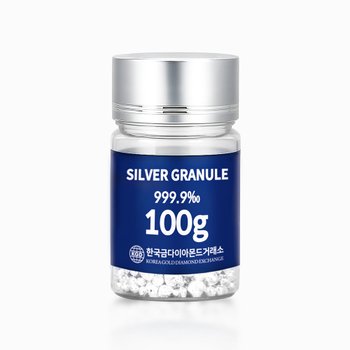 실버 그래뉼 100g 999.9 포나인 은테크 은시세 은투자 은바