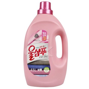 애경 울샴푸 4.5L 중성세탁세제 대용량 액체 섬유린스