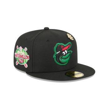 [해외] 뉴에라 빅 리그 츄 x 볼티모어 오리올스 59FIFTY 5950 피티드 모자 11267562