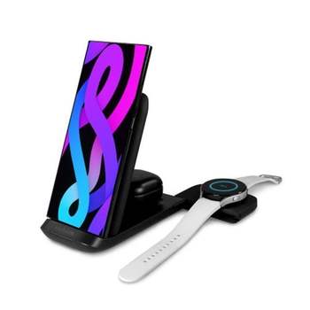 비치온 VN11-QC310 갤럭시워치 무선충전기 3in1 15w 갤럭시 워치 버즈프로 에어팟프로