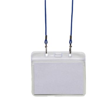 방수명찰 EX76VG89 대 가로 20개입 비닐 행사 출입증 107x67mm