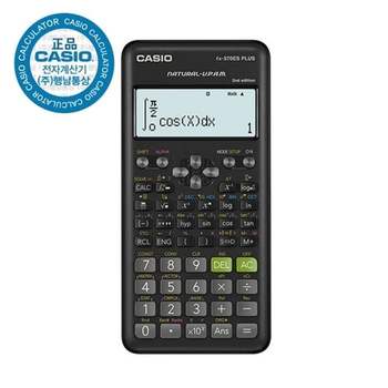 카시오 공학용계산기 FX-570ES 플러스2 블랙 AAA사이즈R03전지 박스(40개입)