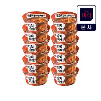 하림 양푼김치찌개라면 컵 102g  12개