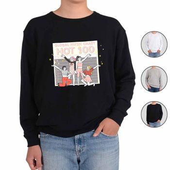 기모맨투맨 글로벌 뮤직 케이팝 프린팅티셔츠