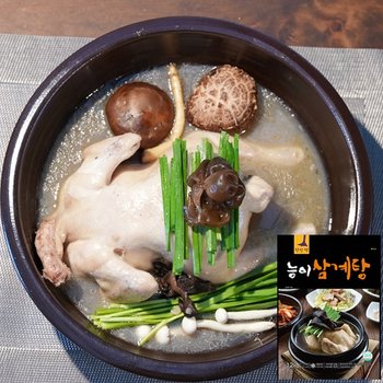 [오케이덕] 능이삼계탕 1.2kg_2/3/5묶음! 담을수록 할인