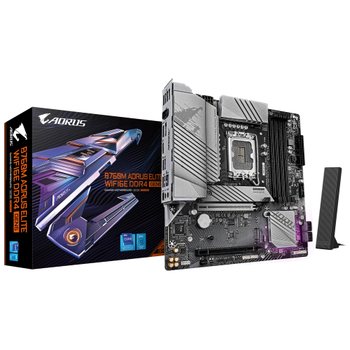 [해외] GIGABYTE B760M AORUS ELITE WIFI6E DDR4 GEN5 Intel