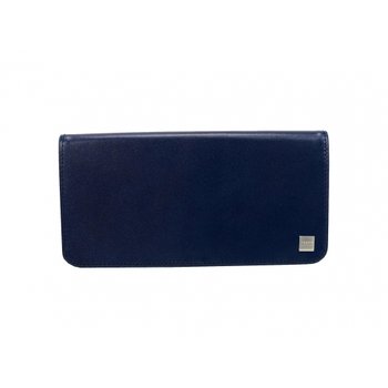 [해외] [타케오키쿠치] 피에르 소가죽 얇은 마치장 지갑 카드 포켓×12 (소가죽, Navy네이비)