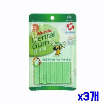 기능성 IU49ZA31 치석제거용 애견 껌100g x3개 스트레스해소용