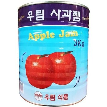[JH8266QR_52EB]식재료 식재료사과잼 우림 사과잼 3Kg
