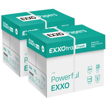 엑소트라 후레쉬(EXXOtra Fresh) A4 복사용지(A4용지) 75g 2BOX(5000매)..