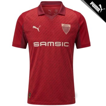 푸마 스타드 렌 FC 125주년 저지 반팔 78528507 레드_신