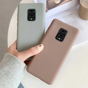 샤오미홍미노트12 11 8t 프로 4G 파스텔 컬러 심플 무지 실리콘 핸드폰 케이스
