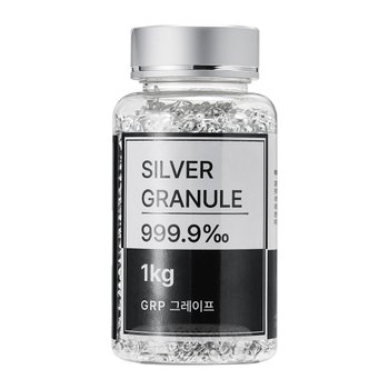 그레이프 999.9 순은 실버 그래뉼 포나인 은투자 실버바 1000g 1kg, 1개