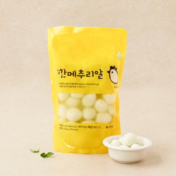 깐메추리알 500g