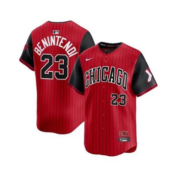 나이키 맨즈 앤드류 앤드류 베닌텐디 레드 블랙 시카고 화이트 삭스 2025 시티 커넥트 리미티드