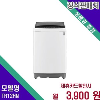 LG 통돌이 인버터 12kg TR12HN 60개월 16900