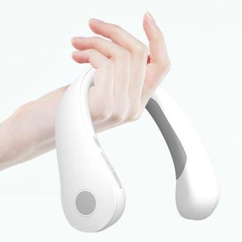 화이트 넥히터 목난로 넥 선풍기형히터 목온열기 골프 넥워머 손난로 보조배터리 (S26789912)