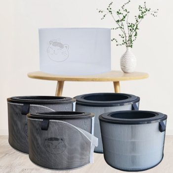 it LG호환 퓨리 헤파탈취2개 AS283DWFC 털방지 보조필터