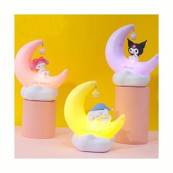 아트박스/키즈키즈 산리오와친구들 초승달 LED 무드등 C09946