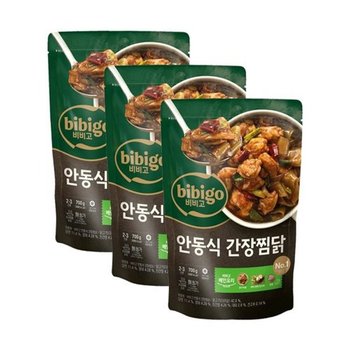 [T]비비고 안동식 간장찜닭700g x3개