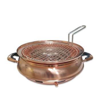 바베큐그릴 뉴테크 동 화로(동석쇠만포함) 캠핑용품 숯불그릴 바비큐 고기굽기