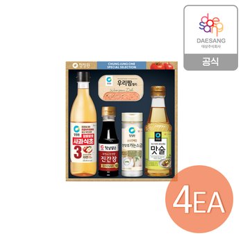 청정원 26년 추석 선물세트 청정원 스페셜12호 4개(1박스)