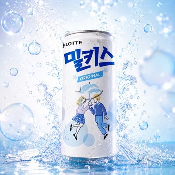 롯데칠성음료 <b>밀키스</b> 190ml x 20개입 탄산 캔음료