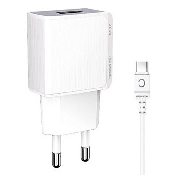 화이트 충전기 퀵 1구 C타입 3A 3.0 고속충전기 (WFJ7KXN)